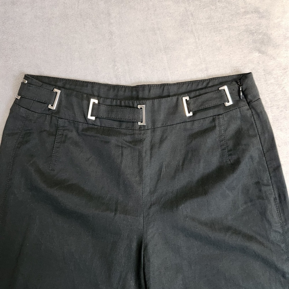 Gianfranco Ferre Jeans Vintage Black Viscose Blend Trousers Pants S Italy 24 38 - Picture 3 of 11